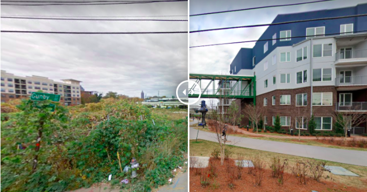 Before/after A decade of changes in Atlanta's Old Fourth Ward
